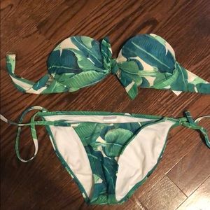 Palm leaf bikini